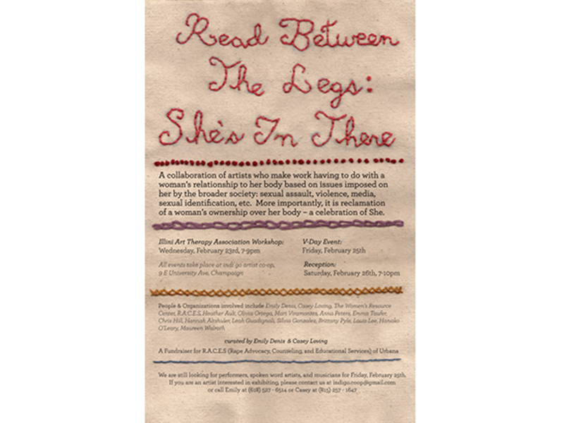 Read Between The Legs: She's In There